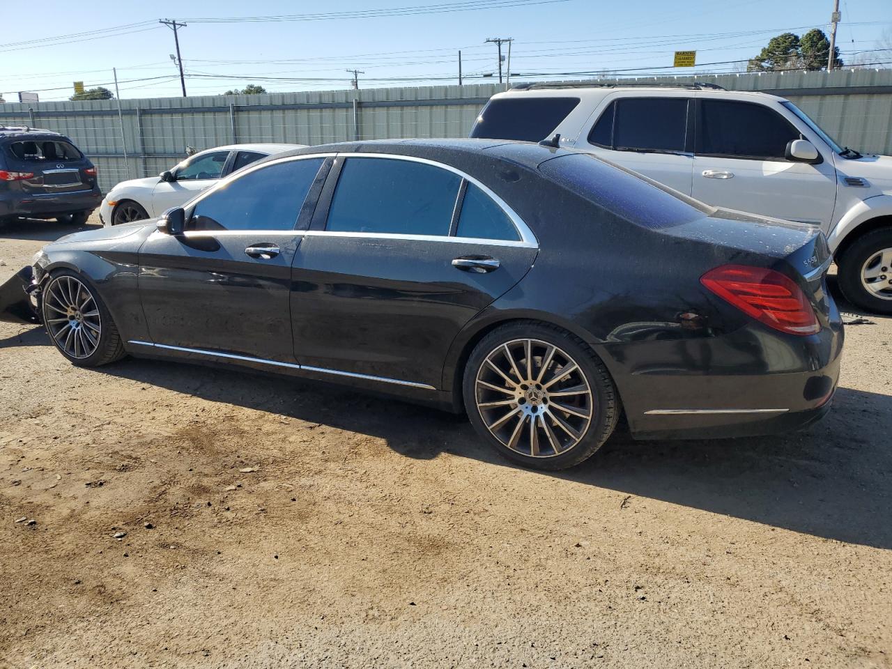 2014 Mercedes-Benz S-klasse VIN WDDUG8CB3EA034899 Copart auction photo, front end / minor dent/scratches damage thumbnail 2