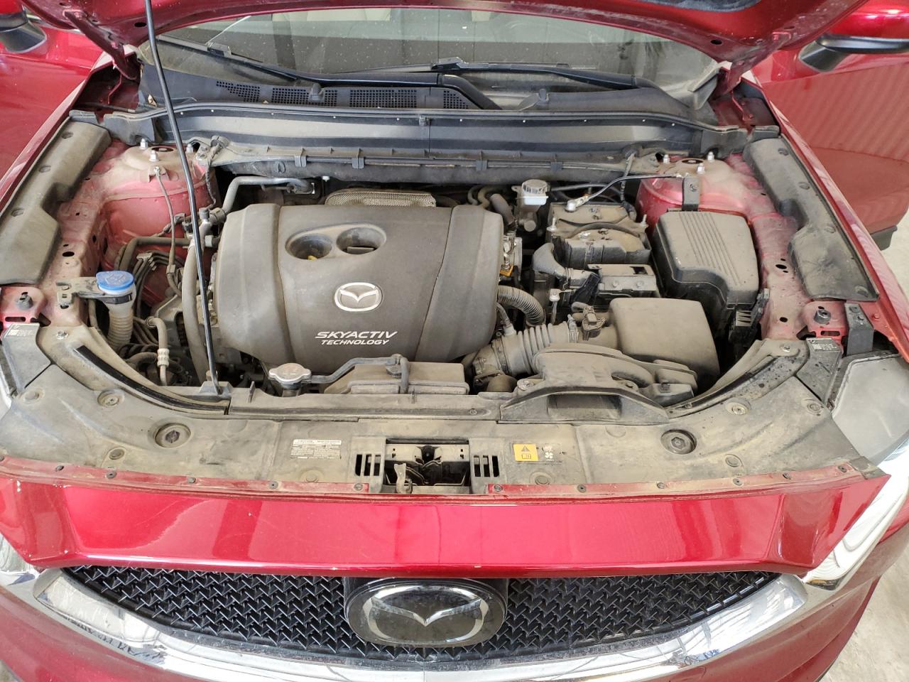 2019 Mazda CX-5 VIN JM3KFBCM7K0607363 Copart auction photo, side damage thumbnail 14