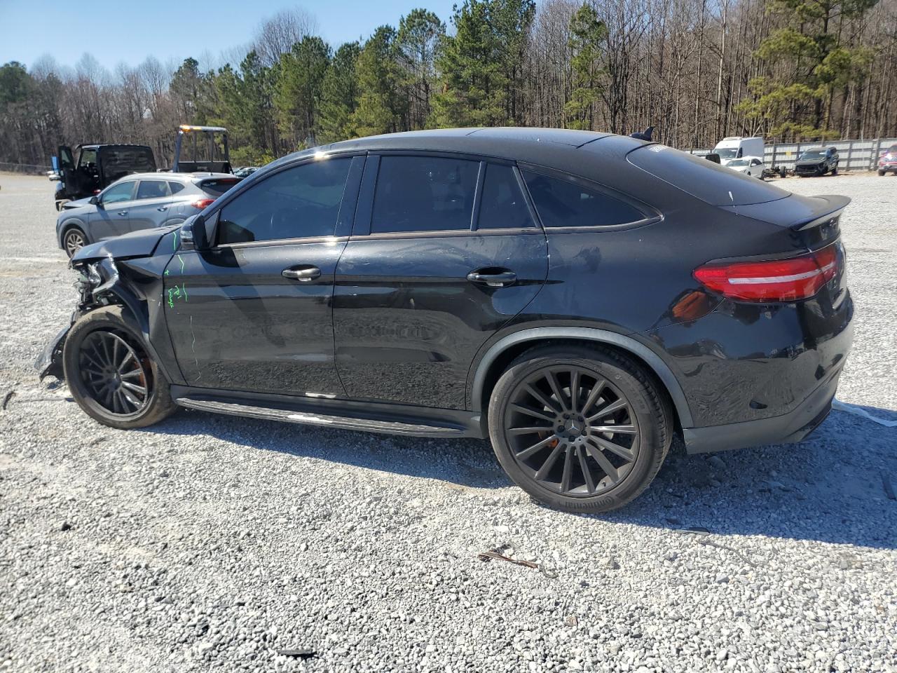 2019 Mercedes-Benz GLE VIN 4JGED6EB5KA137189 Copart auction photo, front end damage thumbnail 2