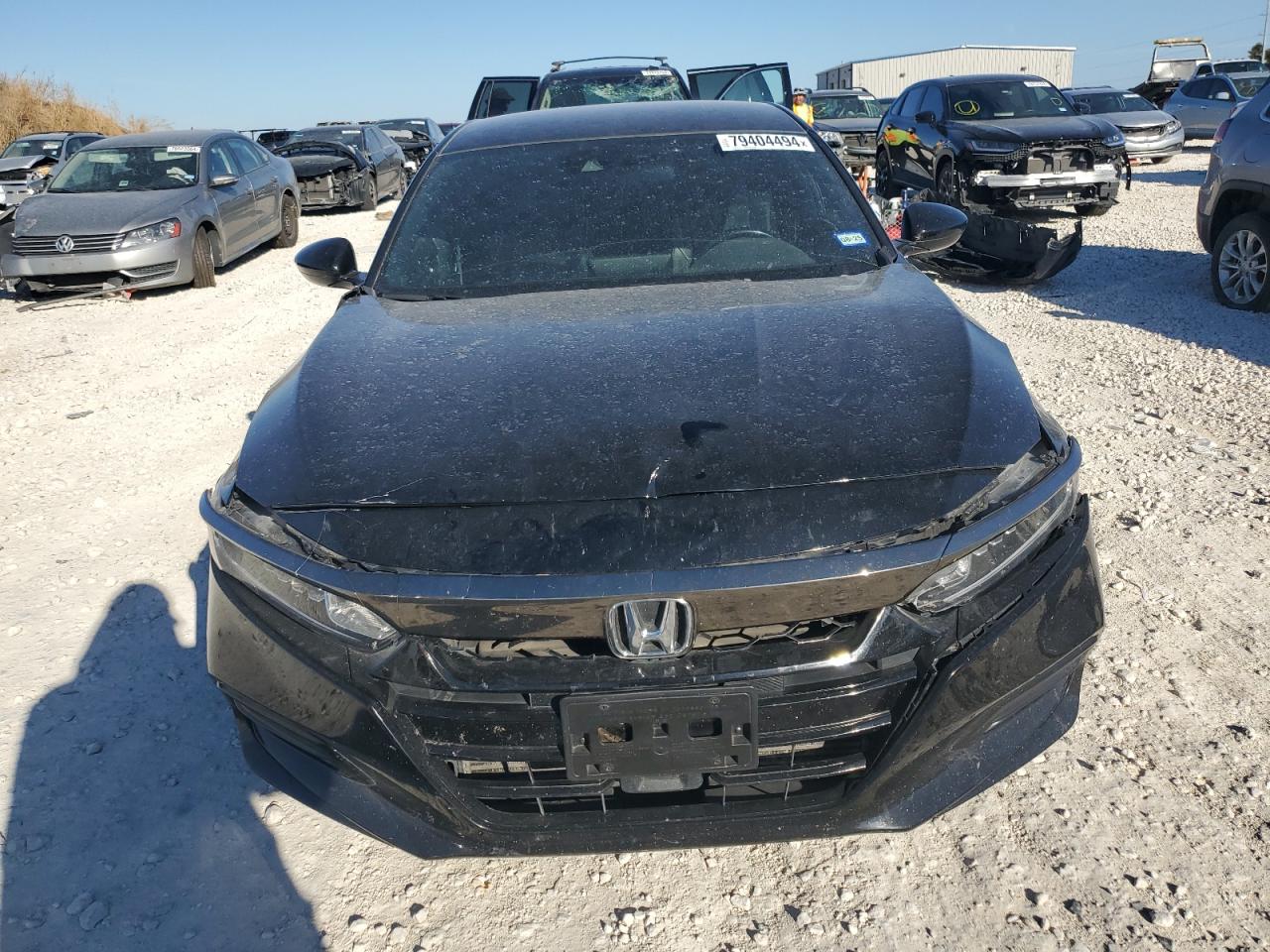 2019 Honda Accord VIN 1HGCV1F39KA057530 Copart auction photo, front end damage thumbnail 5