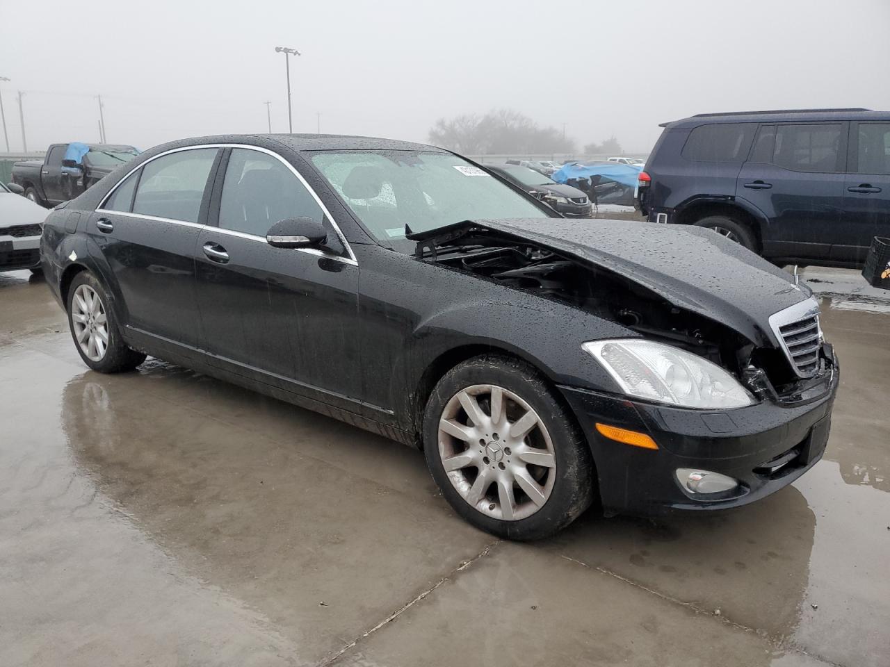 2007 Mercedes-Benz S-klasse VIN WDDNG71X37A082239 Copart auction photo, front end / hail damage thumbnail 4