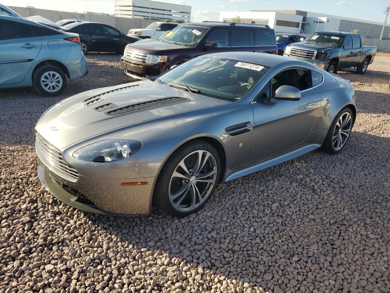 2011 Aston Martin Vantage VIN SCFEBBCF4BGS00791