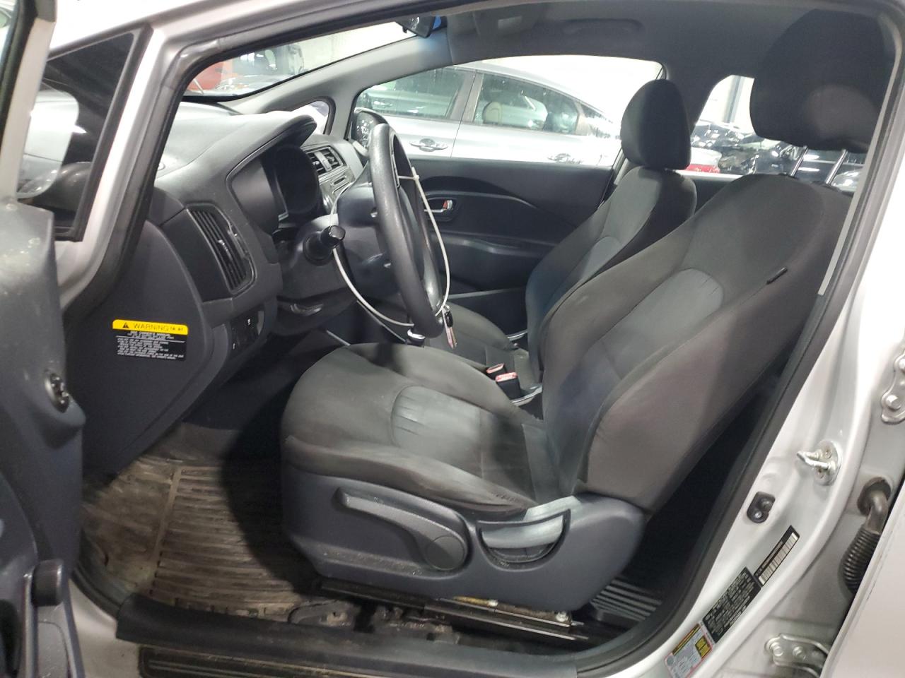 2017 KIA Rio VIN KNADM4A39H6050858 Copart auction photo, front end / side damage thumbnail 7