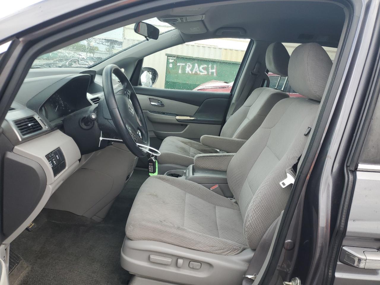 2016 Honda Odyssey VIN 5FNRL5H47GB138536 Copart auction photo, front end / side damage thumbnail 7
