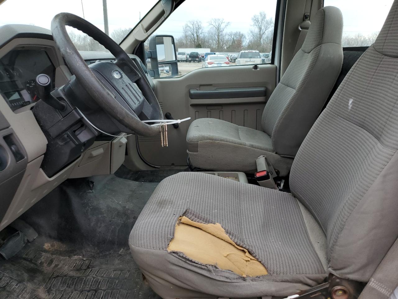 2008 Ford F250 VIN 1FTNF20588EE59156 Copart auction photo, front end / rear end damage thumbnail 7