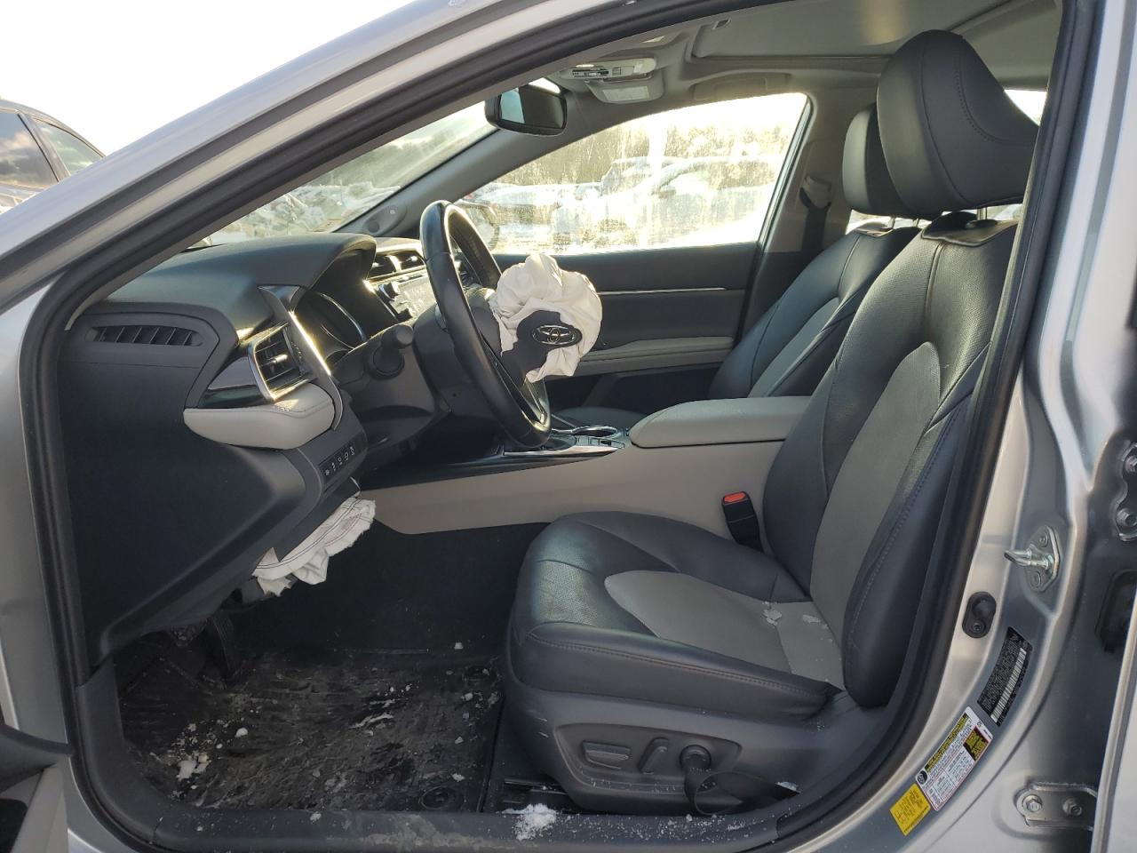 2020 Toyota Camry VIN 4T1F31AK9LU530483 Copart auction photo, front end damage thumbnail 7