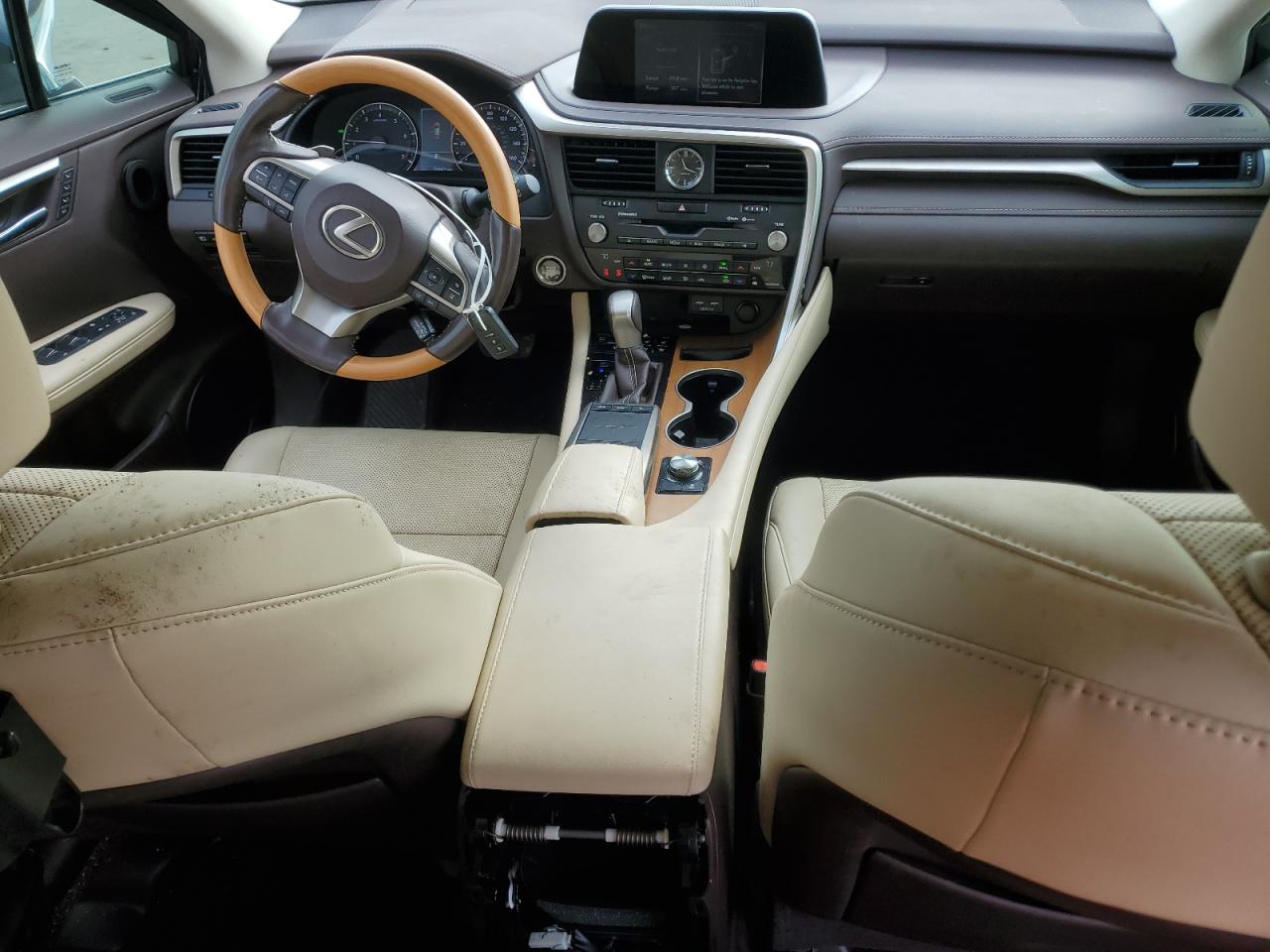 2020 Lexus RX VIN 2T2HZMAA1LC179582 Copart auction photo, side / front end damage thumbnail 8