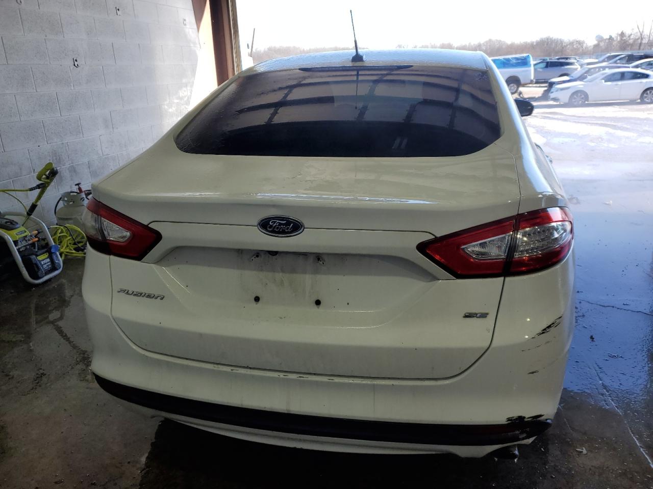2016 Ford Fusion VIN 1FA6P0H72G5114589 Copart auction photo, front end / rear end damage thumbnail 6