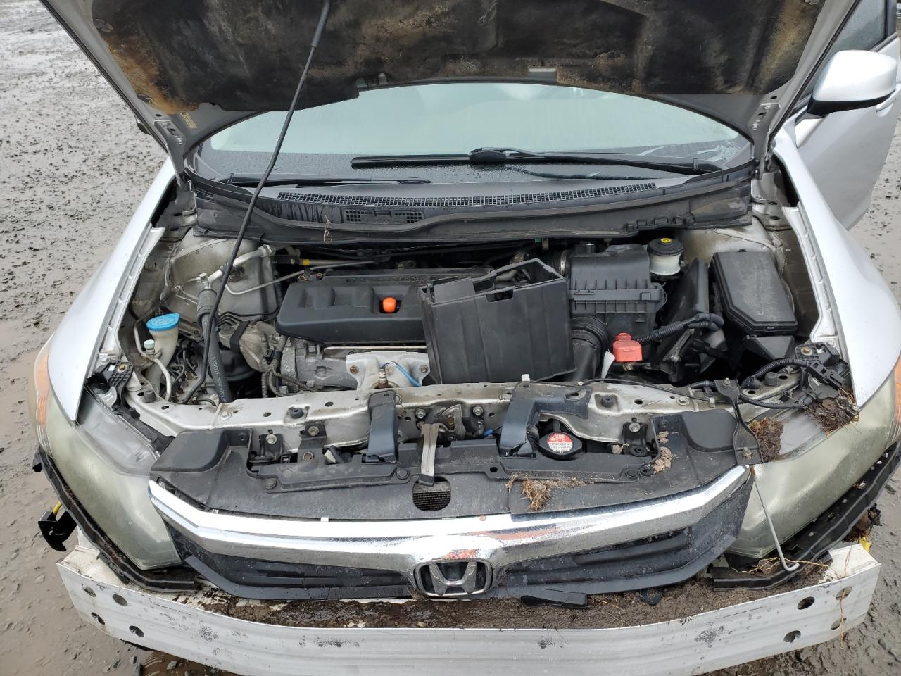 2012 Honda Civic VIN 19XFB2F9XCE337583 Copart auction photo, front end damage thumbnail 12