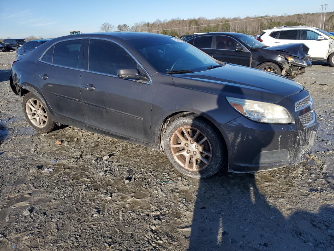 2013 Chevrolet Malibu VIN 1G11C5SA4DF135153 Copart auction photo, rear end / side damage thumbnail 4
