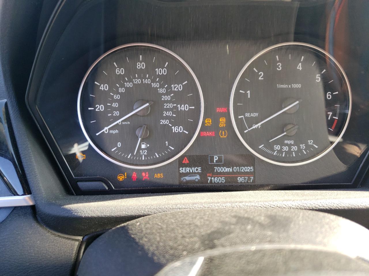 2018 BMW X1 VIN WBXHT3C3XJ5K26765 Copart auction photo, rear end / minor dent/scratches damage thumbnail 9