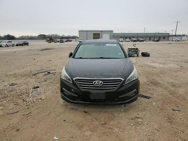 2015 Hyundai Sonata VIN 5NPE34AF4FH122427 Copart auction photo, side damage thumbnail 10