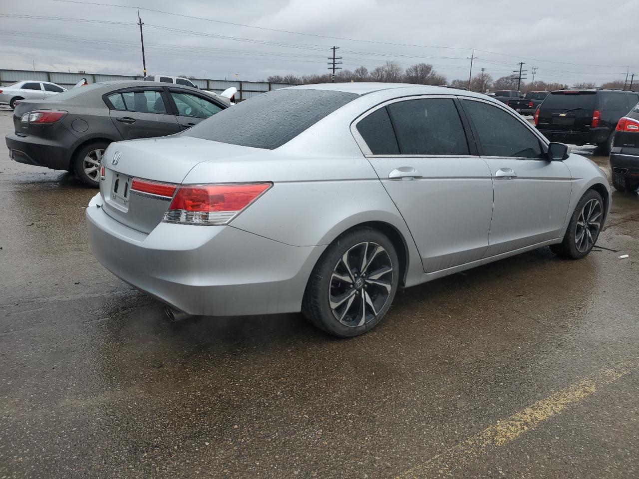 2012 Honda Accord VIN 1HGCP2F3XCA137405 Copart auction photo, rear end damage thumbnail 3
