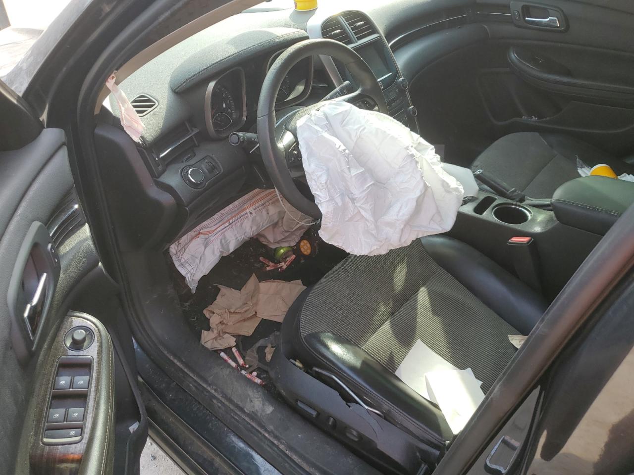 2015 Chevrolet Malibu VIN 1G11C5SL6FF332765 Copart auction photo, front end / side damage thumbnail 8