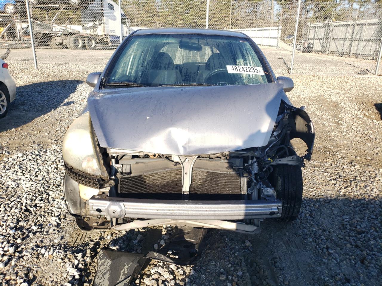 2008 Honda Fit VIN JHMGD38668S055208 Copart auction photo, front end / side damage thumbnail 5