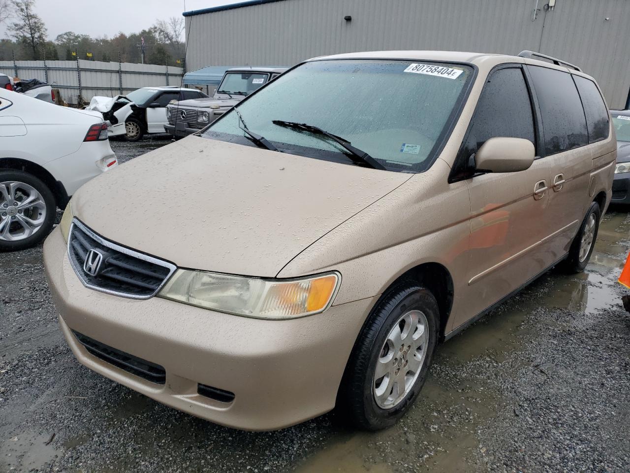 2002 Honda Odyssey VIN 2HKRL18662H531867