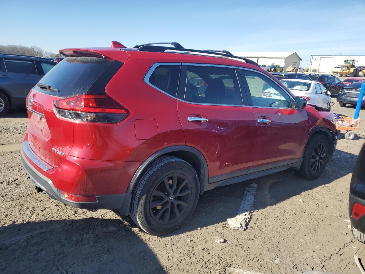 2017 Nissan Rogue VIN 5N1AT2MV5HC867848 Copart auction photo, front end damage thumbnail 3