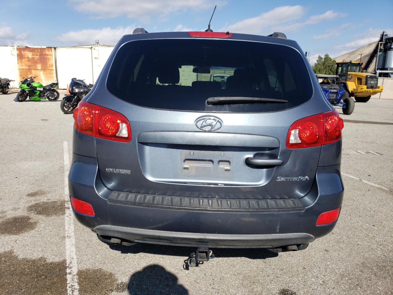 2009 Hyundai Santa Fe VIN 5NMSG13D29H251740 Copart auction photo, front end damage thumbnail 6