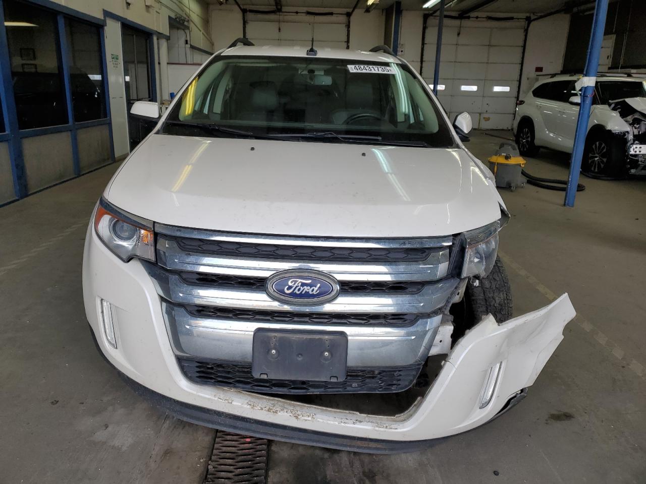 2014 Ford Edge VIN 2FMDK4JC6EBB54371 Copart auction photo, front end / undercarriage damage thumbnail 5