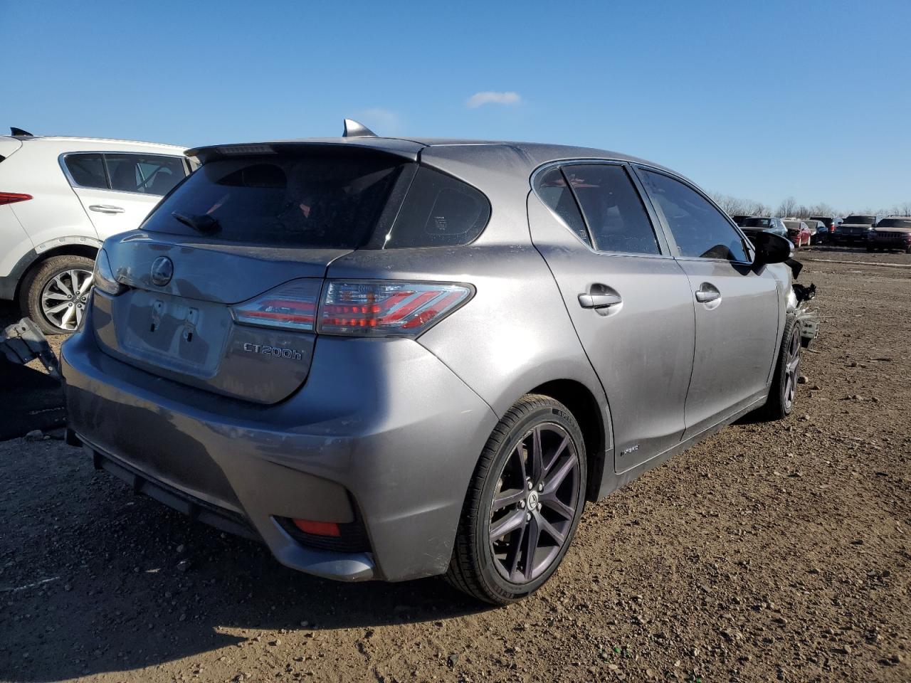 2014 Lexus CT VIN JTHKD5BH6E2197845 Copart auction photo, front end / minor dent/scratches damage thumbnail 3