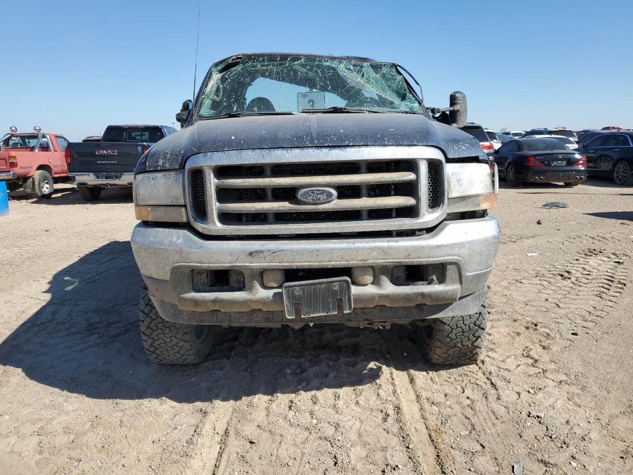 2001 Ford F250 VIN 1FTNW21S51ED07751 Copart auction photo, all over / rollover damage thumbnail 5