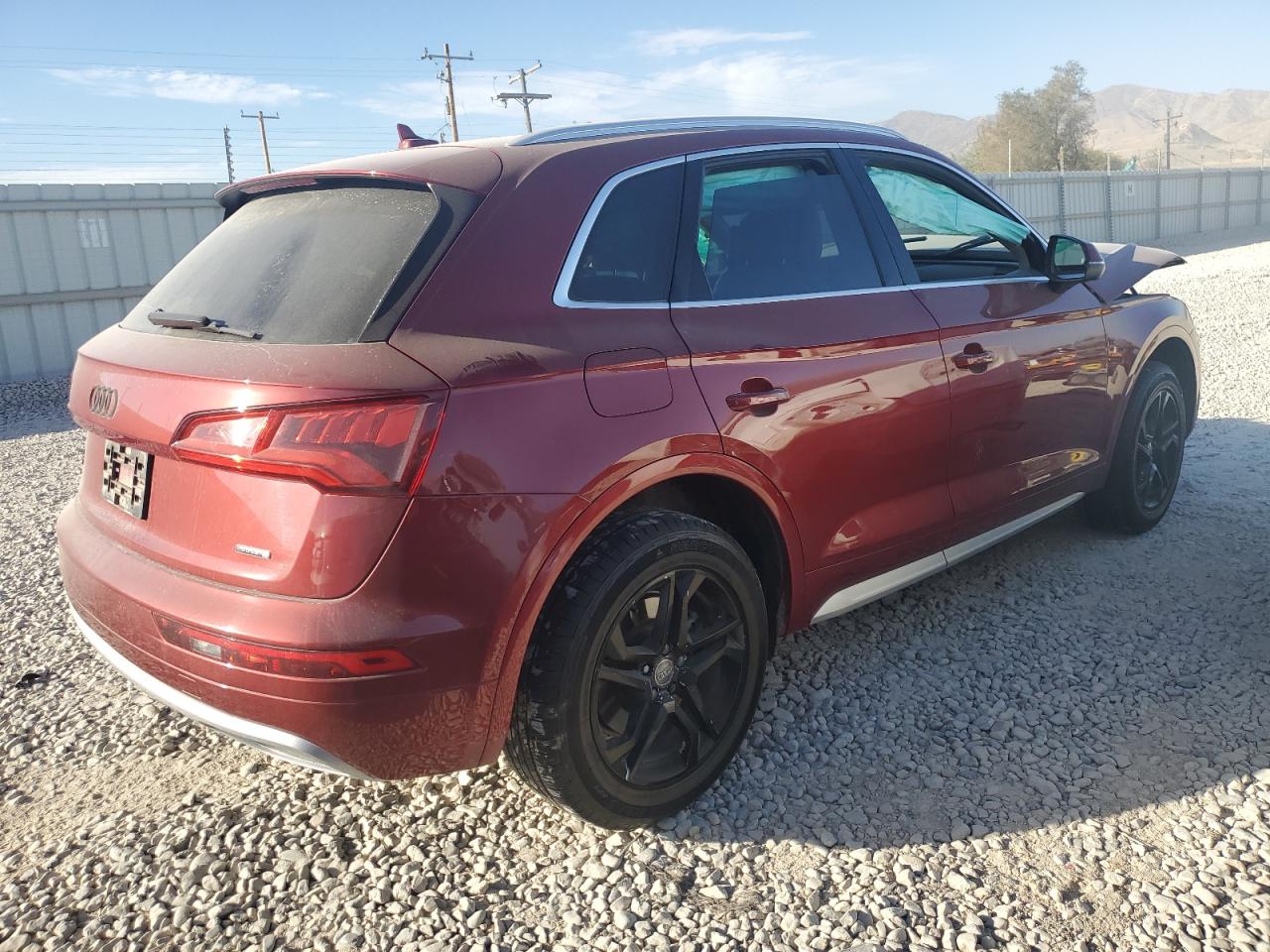 2019 Audi Q5 VIN WA1ANAFY4K2130423 Copart auction photo, front end damage thumbnail 3
