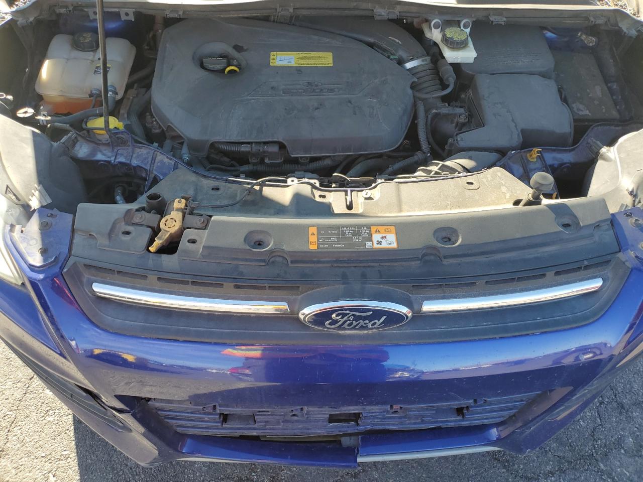 2013 Ford Escape VIN 1FMCU0GX6DUA40517 Copart auction photo, front end / side damage thumbnail 12