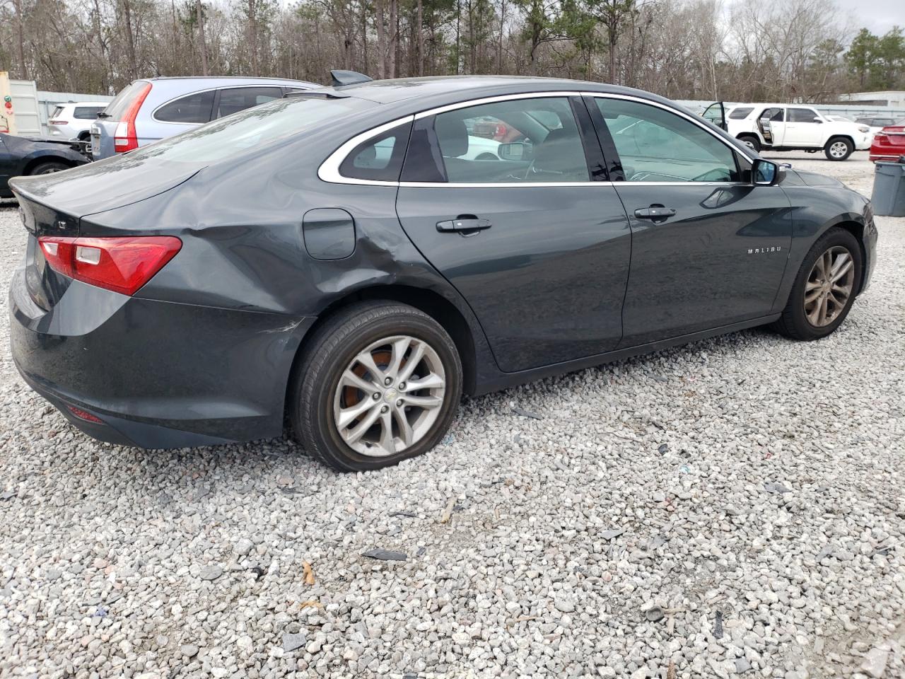 2017 Chevrolet Malibu VIN 1G1ZE5ST0HF161169 Copart auction photo, side damage thumbnail 3