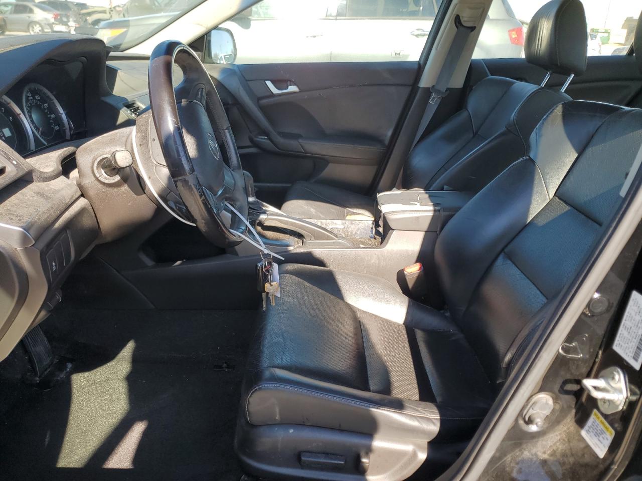 2012 Acura TSX VIN JH4CU2F42CC002969 Copart auction photo, side / hail damage thumbnail 7