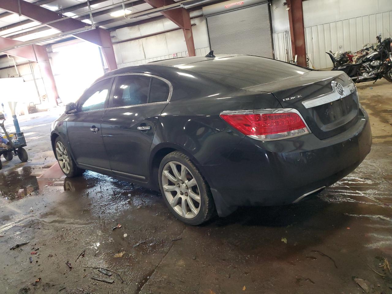 2011 Buick LaCrosse VIN 1G4GE5ED2BF126252 Copart auction photo, side / front end damage thumbnail 2
