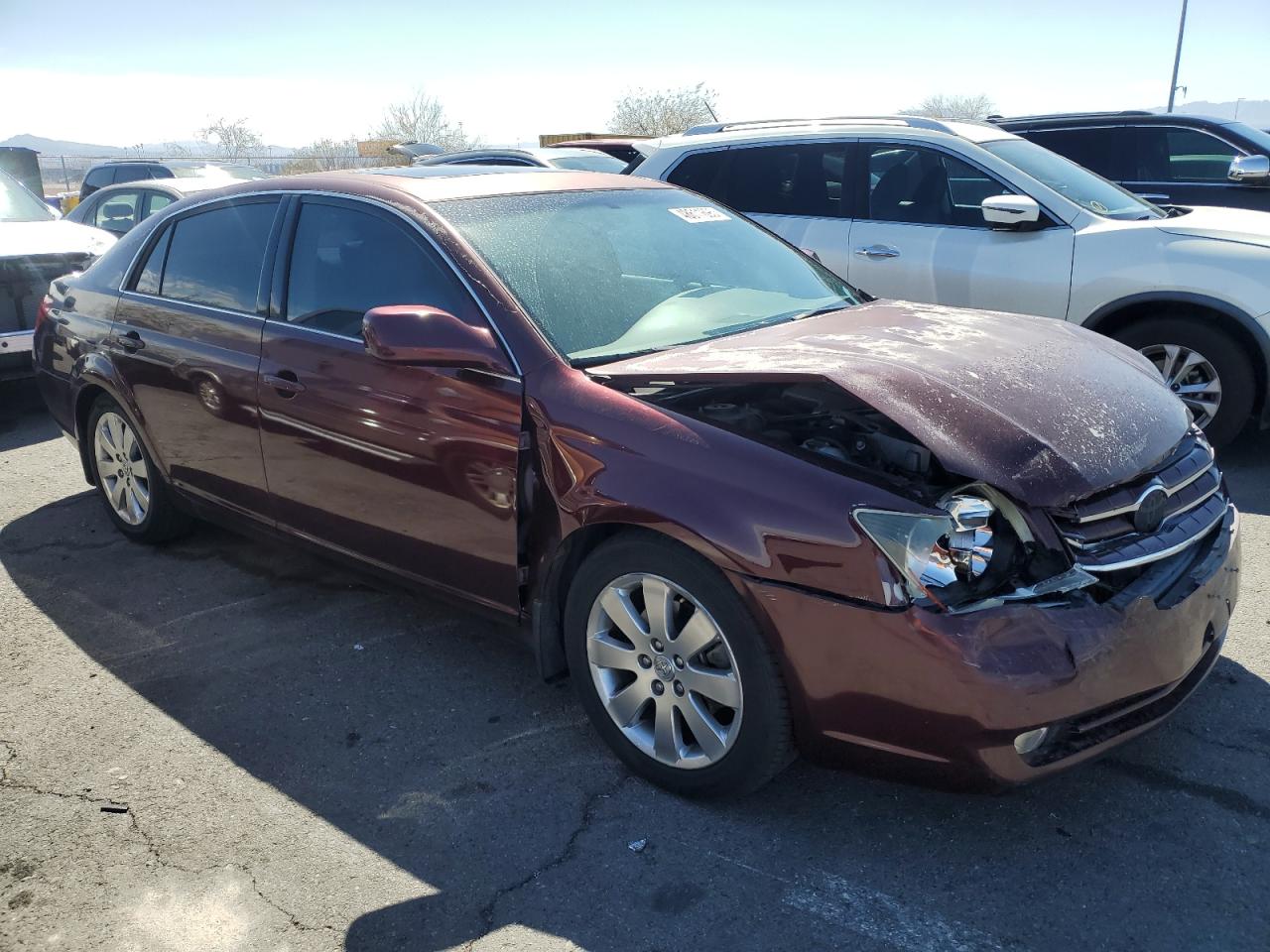 2005 Toyota Avalon VIN 4T1BK36B45U027629 Copart auction photo, front end damage thumbnail 4