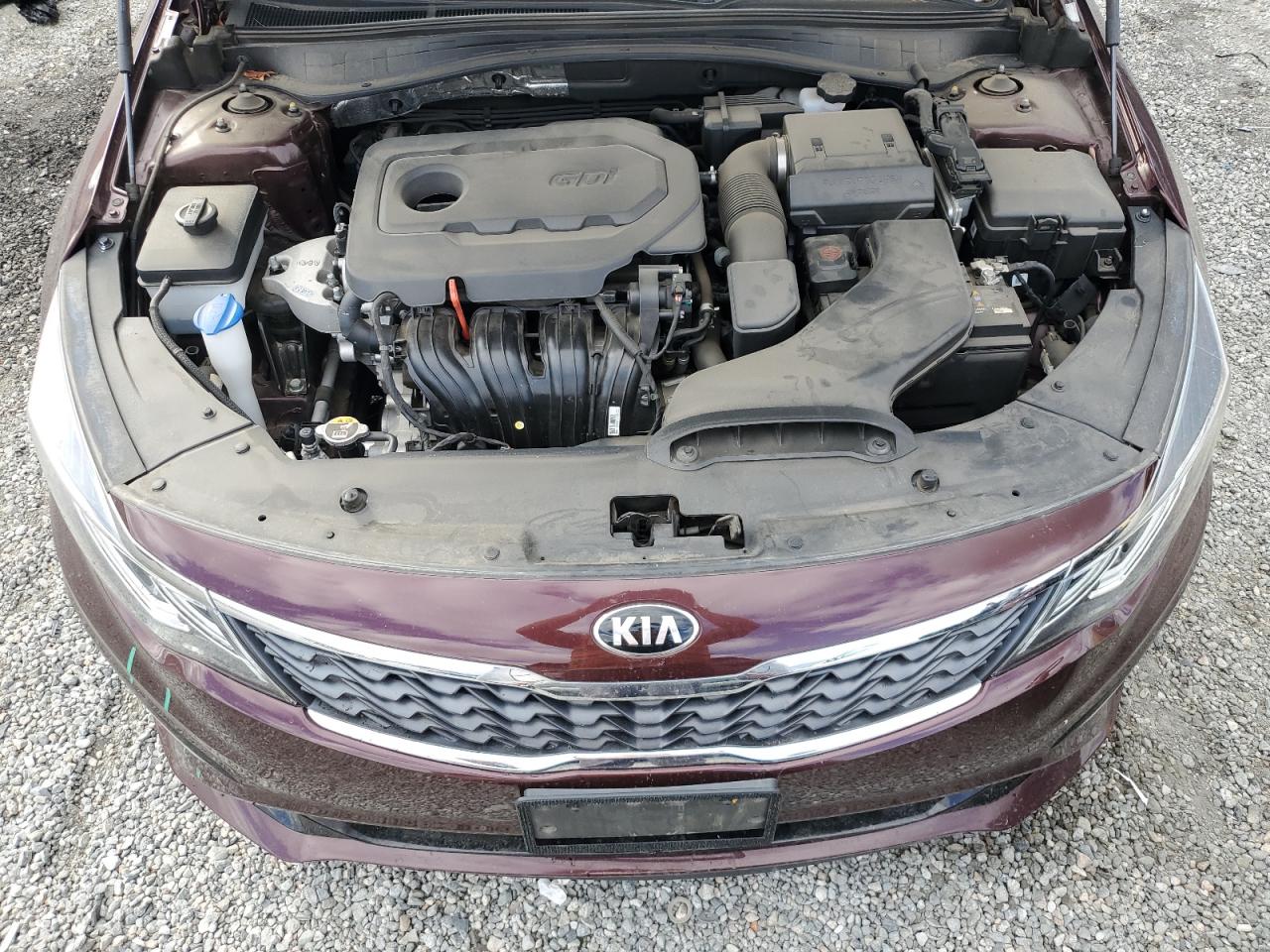 2020 KIA Optima VIN 5XXGT4L34LG416560 Copart auction photo, vandalism damage thumbnail 11