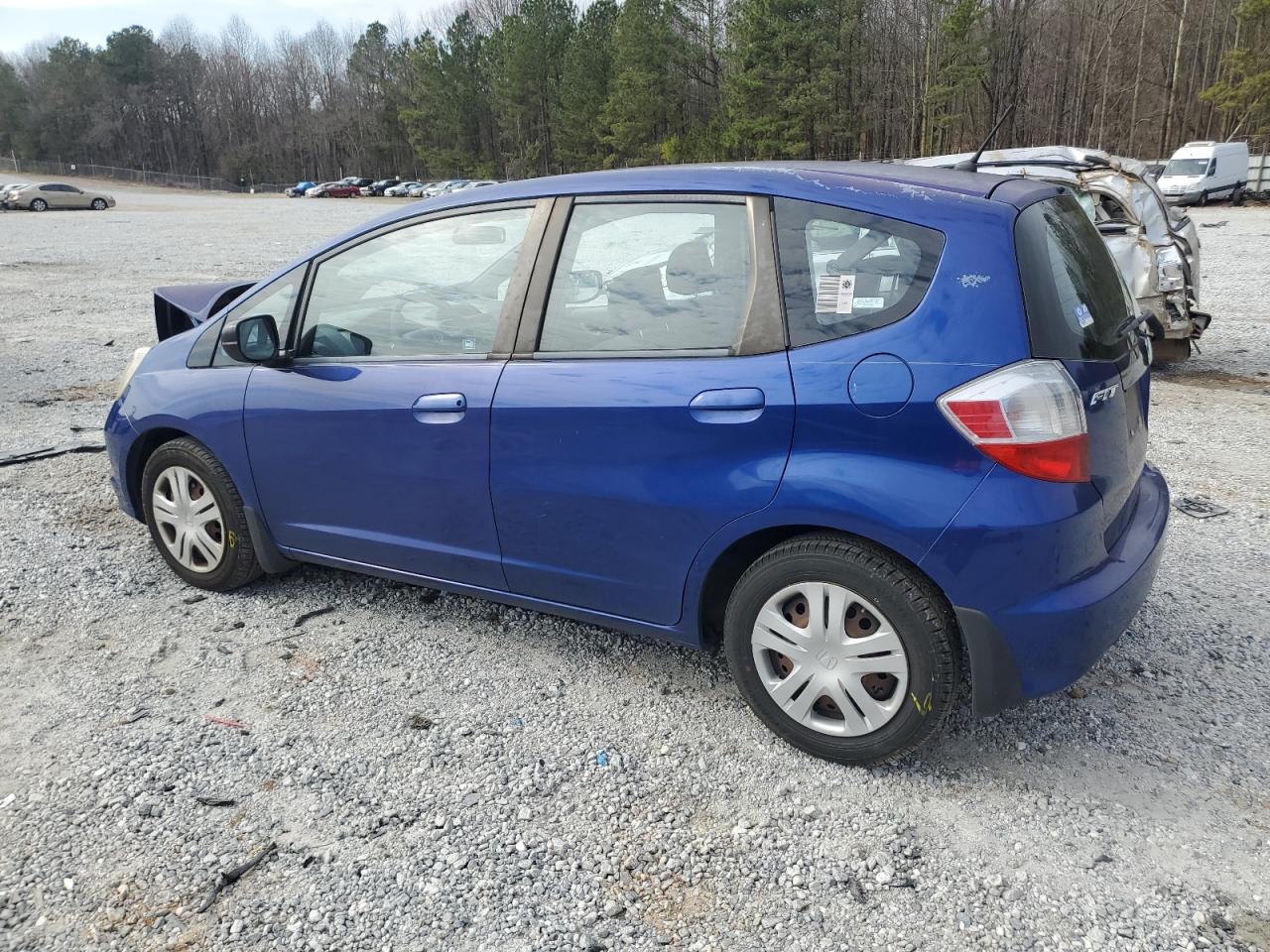 2009 Honda Fit VIN JHMGE882X9S065233 Copart auction photo, front end damage thumbnail 2