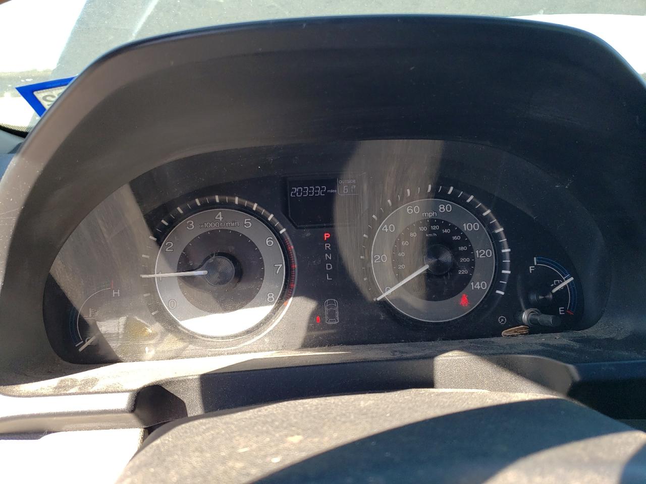 2012 Honda Odyssey VIN 5FNRL5H40CB017552 Copart auction photo, mechanical / side damage thumbnail 9