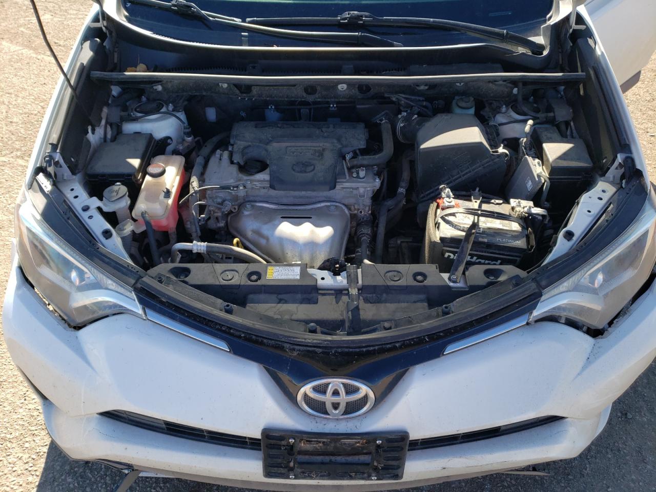 2016 Toyota RAV 4 VIN JTMWFREV3GJ065575 Copart auction photo, front end / undercarriage damage thumbnail 14