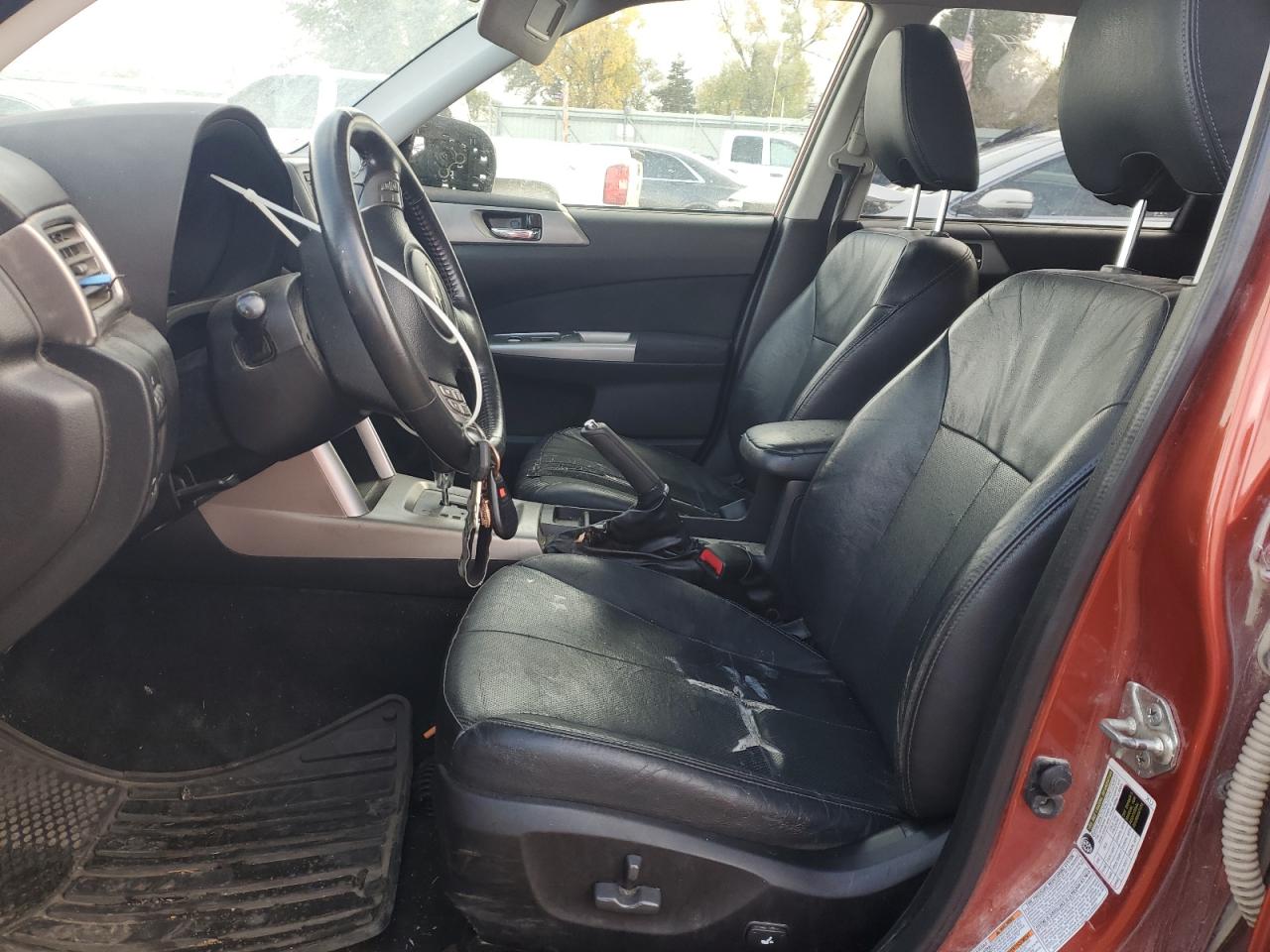 2010 Subaru Forester VIN JF2SH6DC5AH766366 Copart auction photo, front end / side damage thumbnail 7