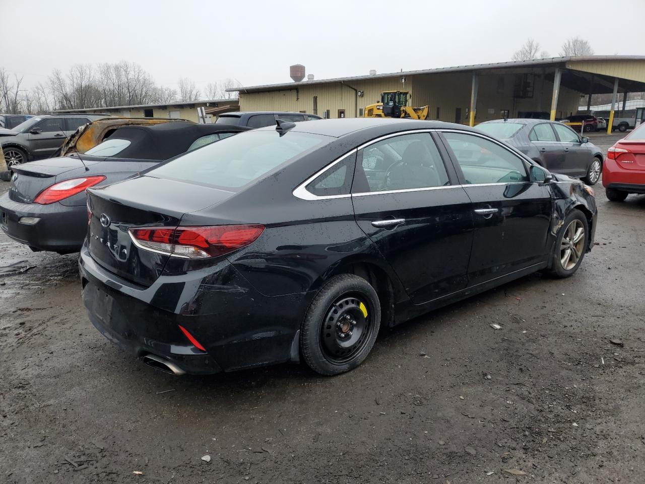 2018 Hyundai Sonata VIN 5NPE34AF5JH652527 Copart auction photo, all over damage thumbnail 3