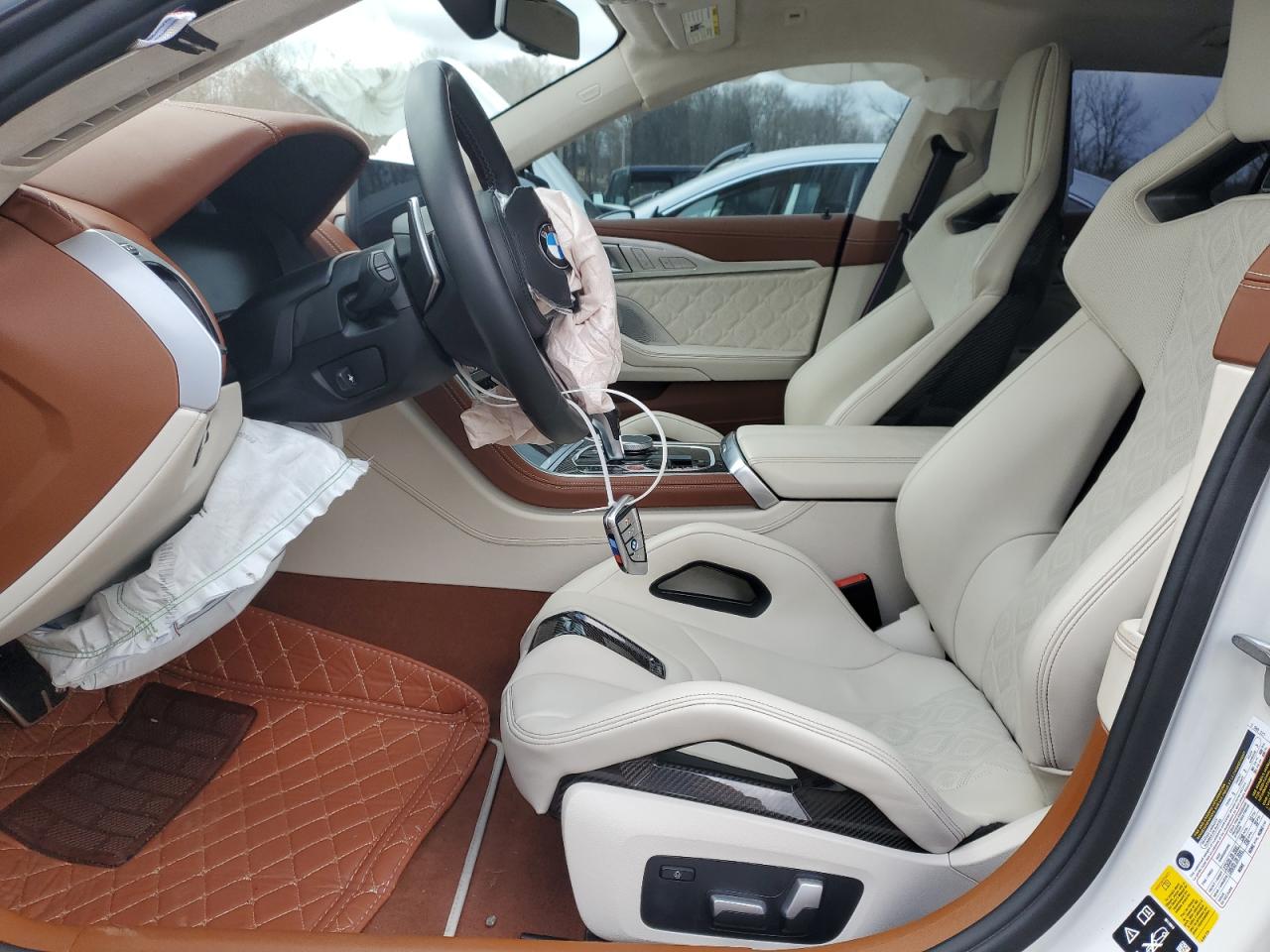 2023 BMW M8 VIN WBSGV0C07PCL96215 Copart auction photo, front end / minor dent/scratches damage thumbnail 7