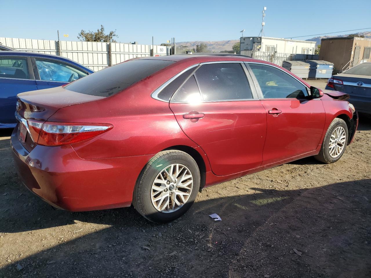 2016 Toyota Camry VIN 4T1BF1FK1GU601597 Copart auction photo, front end damage thumbnail 3