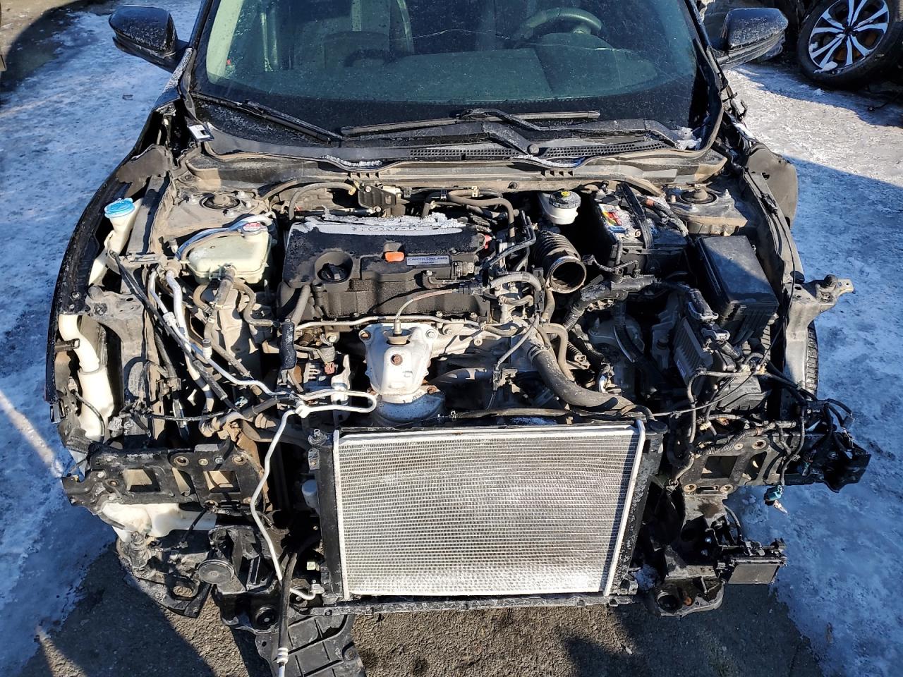 2016 Honda Civic VIN 2HGFC2F89GH506394 Copart auction photo, front end / minor dent/scratches damage thumbnail 11
