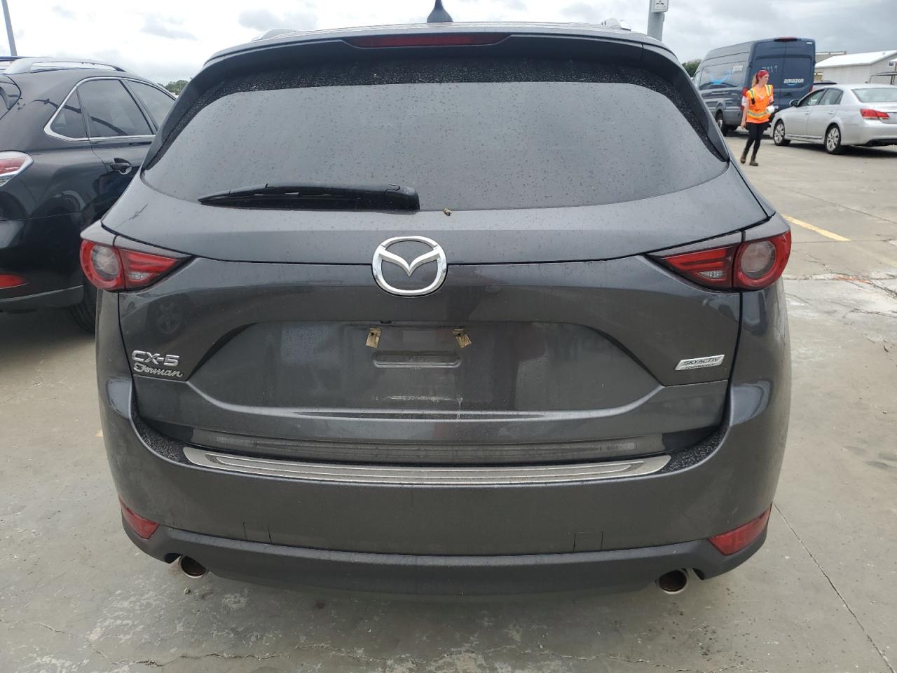 2018 Mazda CX-5 VIN JM3KFADM5J1402898 Copart auction photo, water/flood damage thumbnail 6