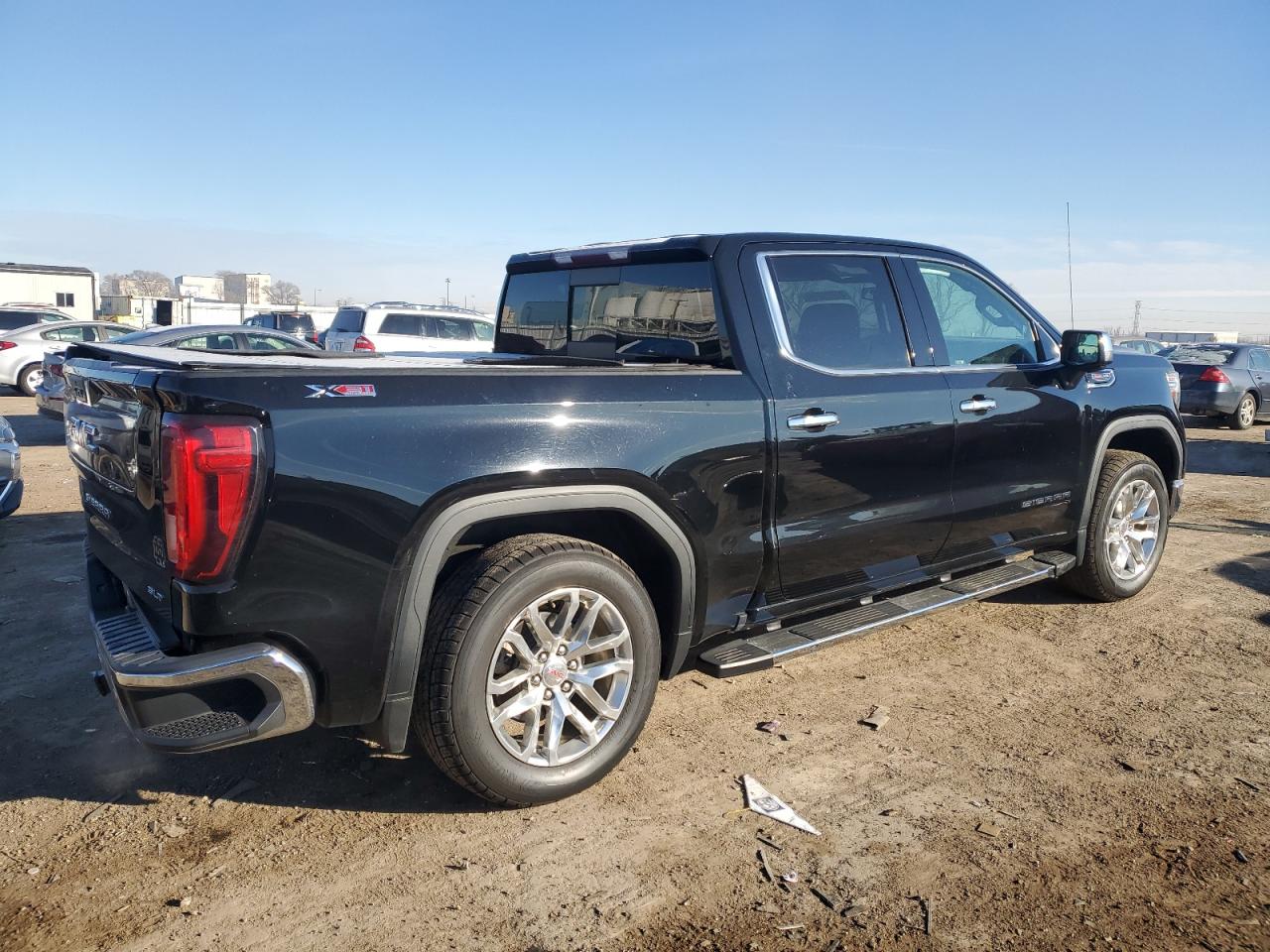 2020 GMC Sierra VIN 3GTU9DEL3LG169205 Copart auction photo, rear end damage thumbnail 3