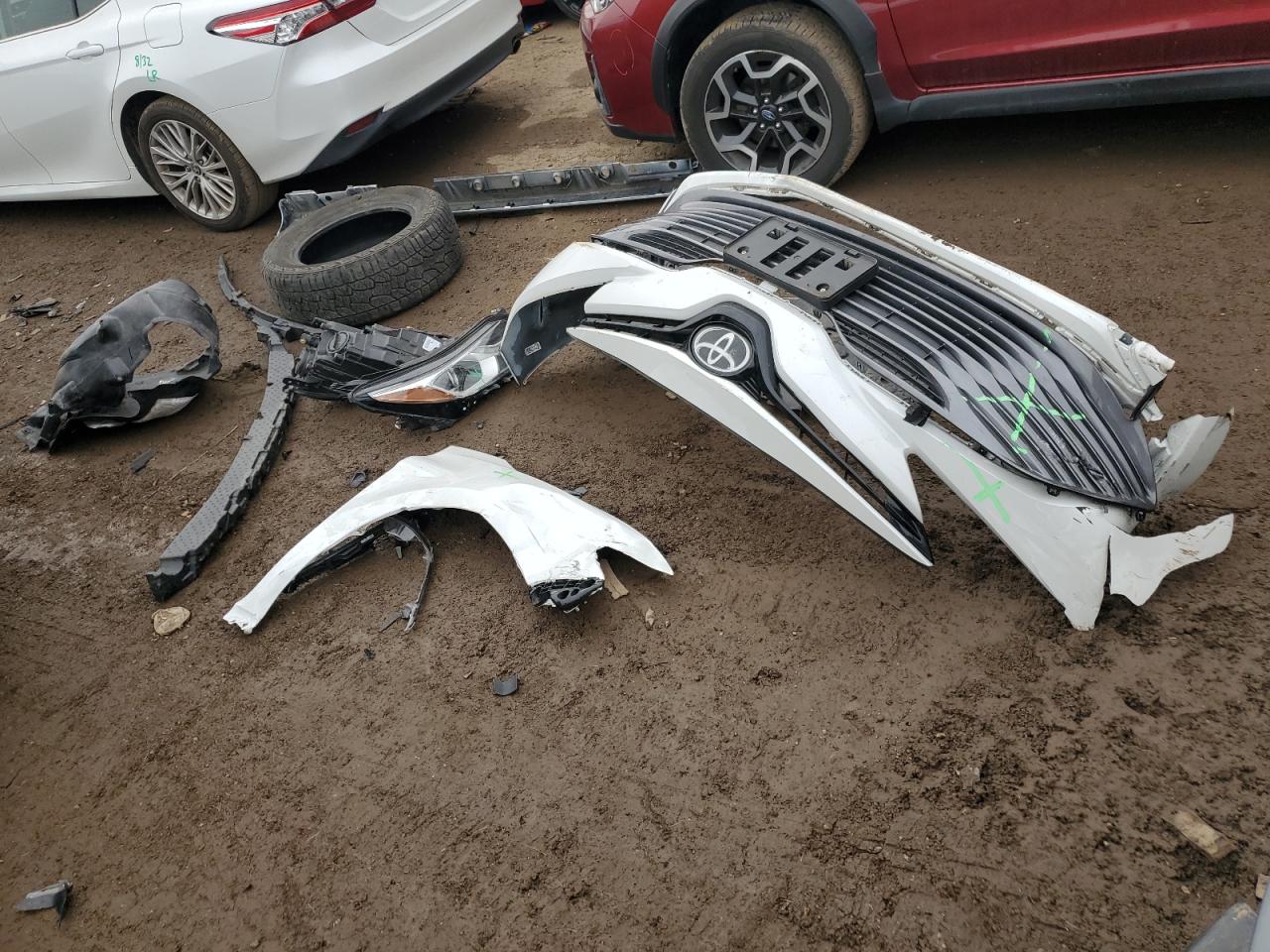 2020 Toyota Camry VIN 4T1F11AK0LU361198 Copart auction photo, front end / side damage thumbnail 12