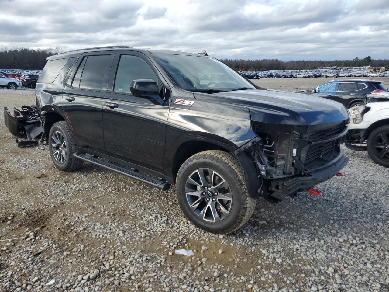 2023 Chevrolet Tahoe VIN 1GNSKPKD2PR147011 Copart auction photo, all over damage thumbnail 4
