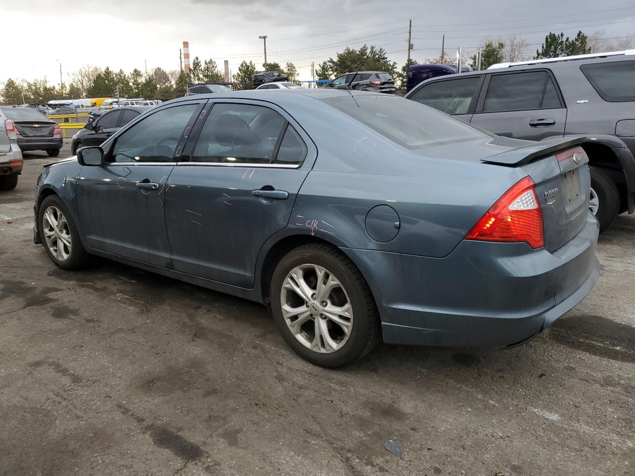 2012 Ford Fusion VIN 3FAHP0HA4CR332450 Copart auction photo, front end damage thumbnail 2
