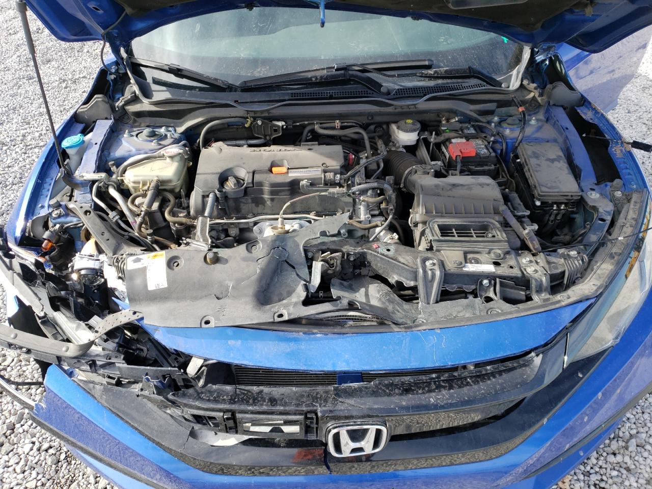 2021 Honda Civic VIN 19XFC2F88ME202852 Copart auction photo, front end / rear end damage thumbnail 14