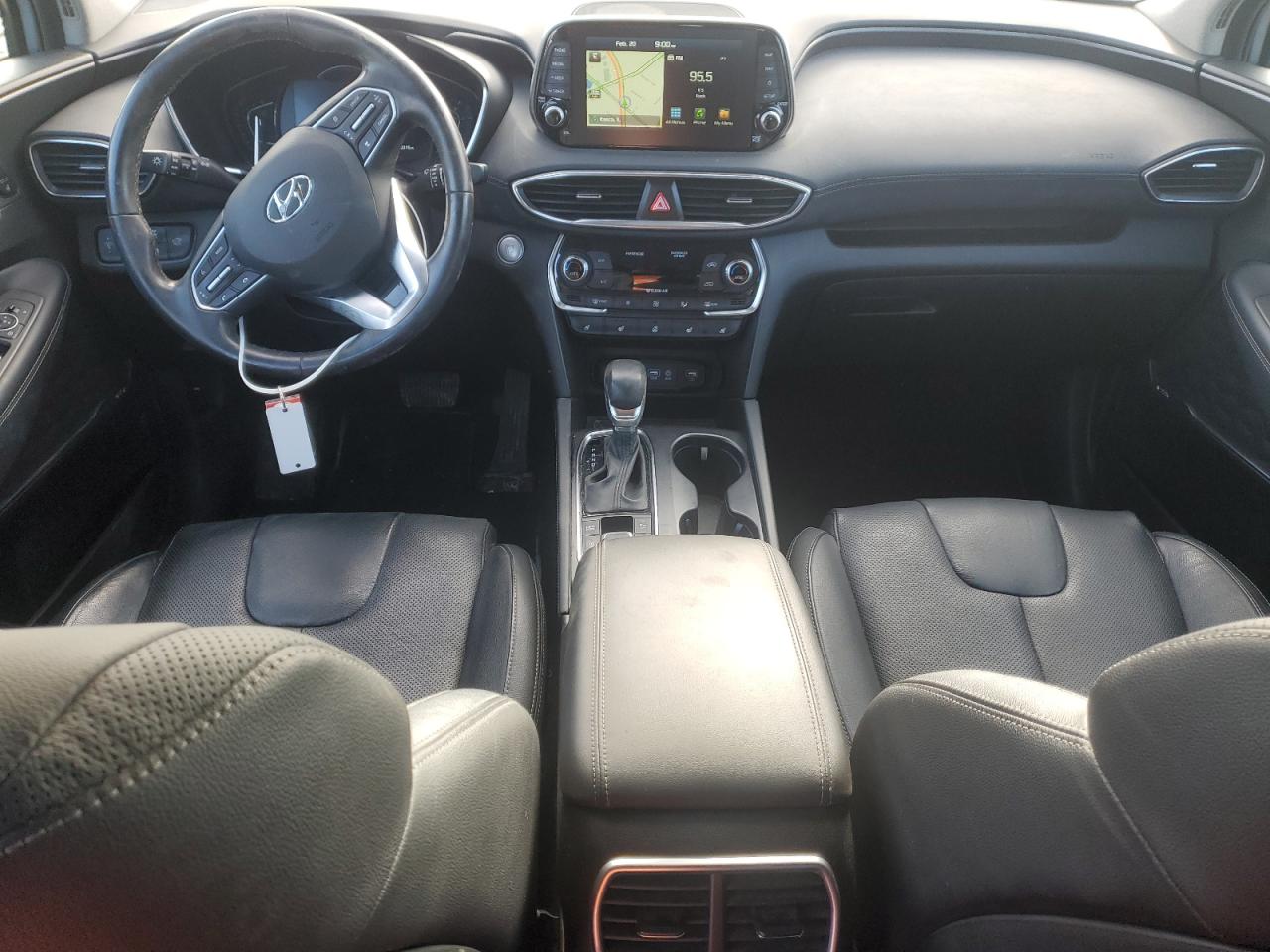 2019 Hyundai Santa Fe VIN 5NMS5CAA2KH028243 Copart auction photo, front end / minor dent/scratches damage thumbnail 8