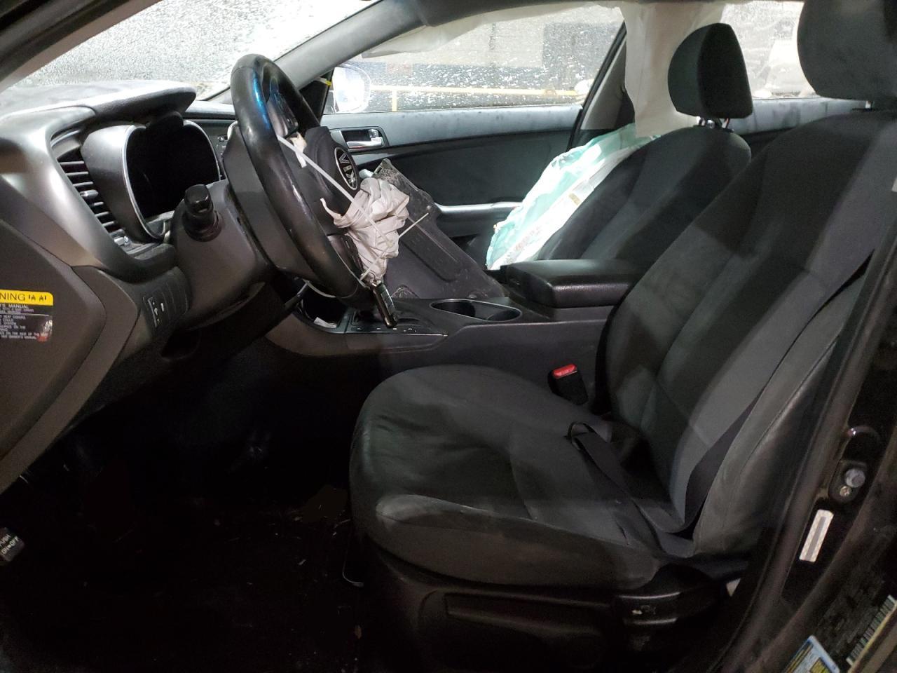2014 KIA Optima VIN KNAGM4AD8E5064192 Copart auction photo, front end damage thumbnail 7