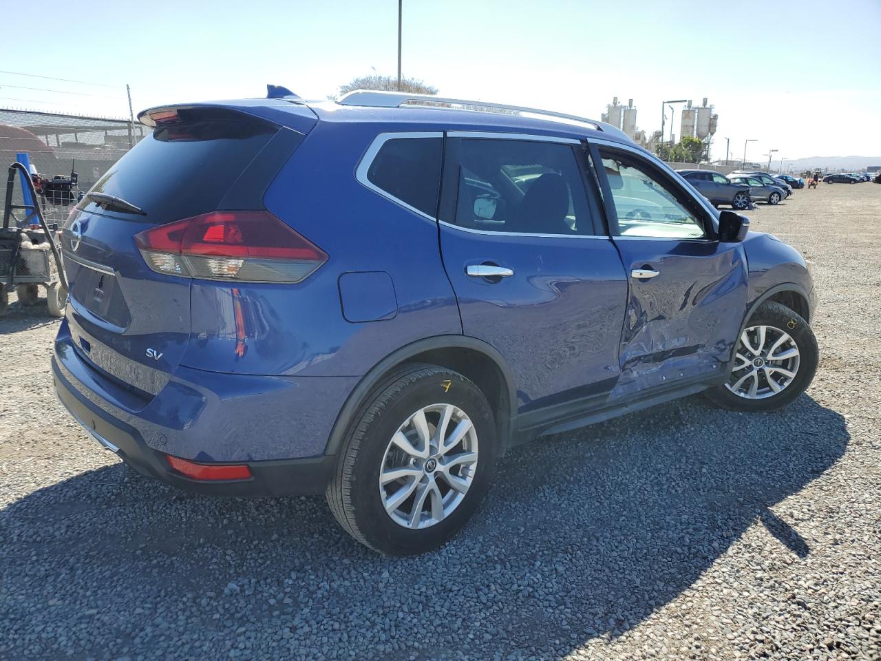 2020 Nissan Rogue VIN KNMAT2MT7LP536385 Copart auction photo, side / minor dent/scratches damage thumbnail 3