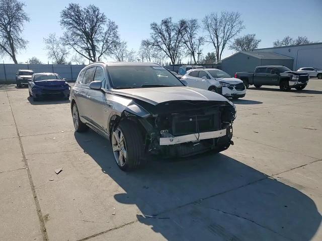 2022 Genesis Gv80 VIN KMUHCESC3NU092295 Copart auction photo, front end damage thumbnail 12
